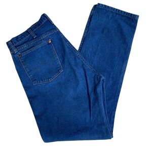 WRANGLER MENS BLUE JEANS SIZE 38